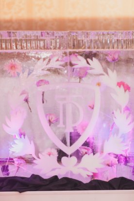Victoria Secret PINK party houston event planner ice bar with flowers